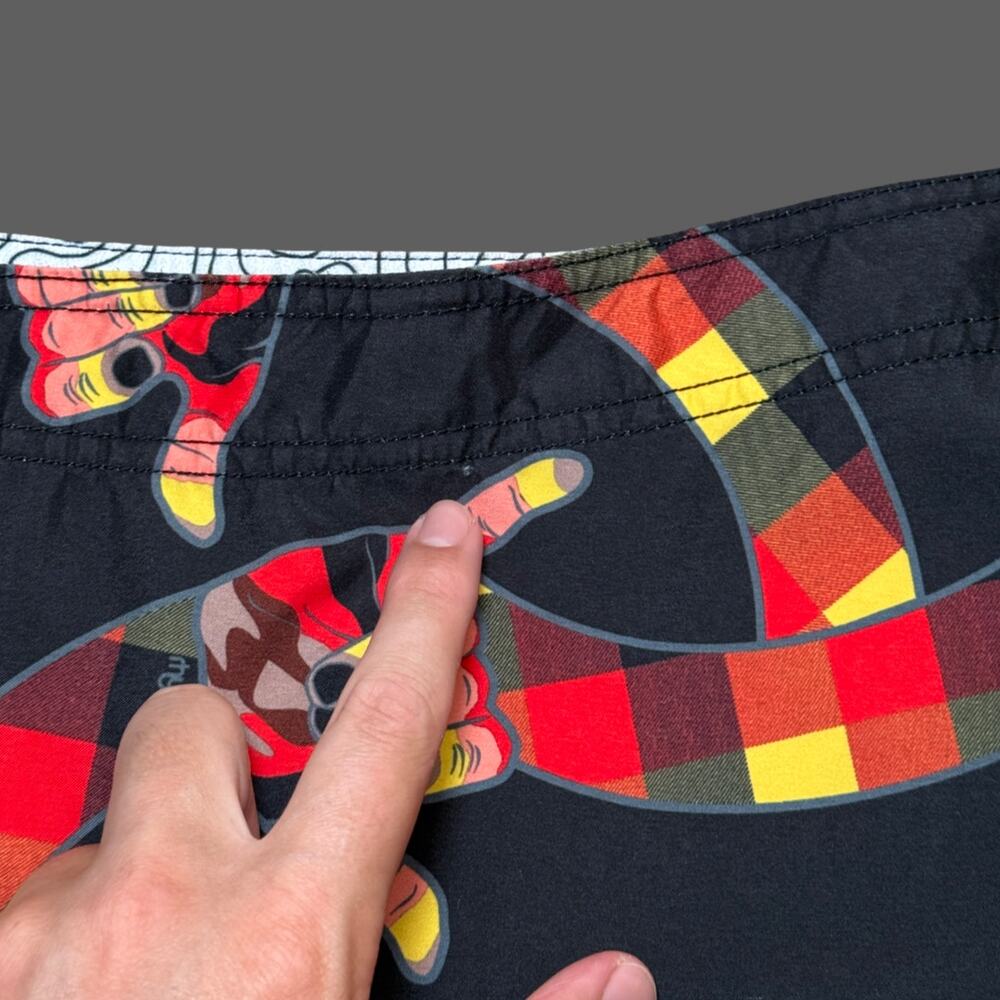 Rhythm 23" Shaka Long Boardshorts Size 36 GUC - Picture 7 of 8
